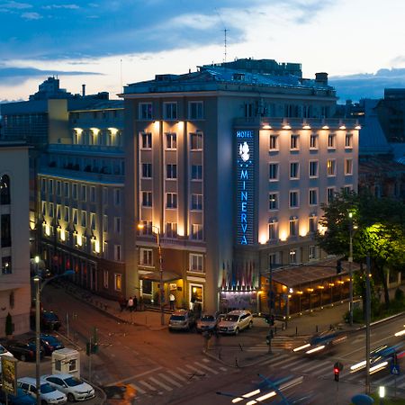 Hotel Minerva Bukarest Exterior foto