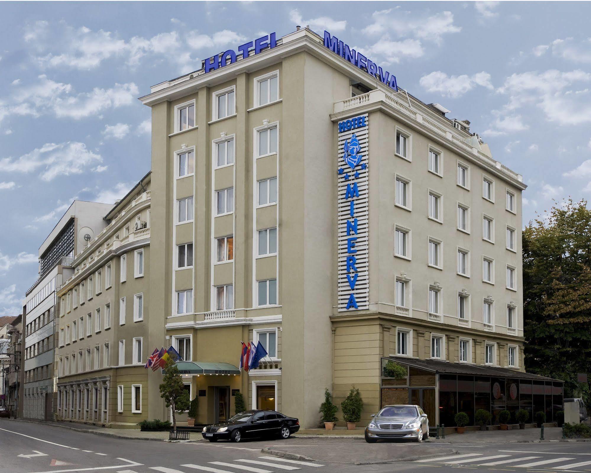 Hotel Minerva Bukarest Exterior foto